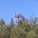 Столб сотовой связи АО «Русские Башни» в городе Павловский Посад
