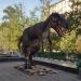 Скульптура тираннозавра в городе Москва