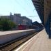Железнодорожный перрон в городе Севастополь