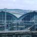 Prague Main Railway Station in Prague city