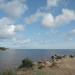 Устье Вуоксы в городе Приозерск