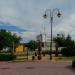 Парк деревянных скульптур в городе Пинск