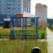Gazebo in Homieĺ city