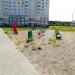 Playground in Homieĺ city