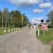 Железнодорожный переезд в городе Вырица
