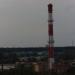 Дымовая труба в городе Москва