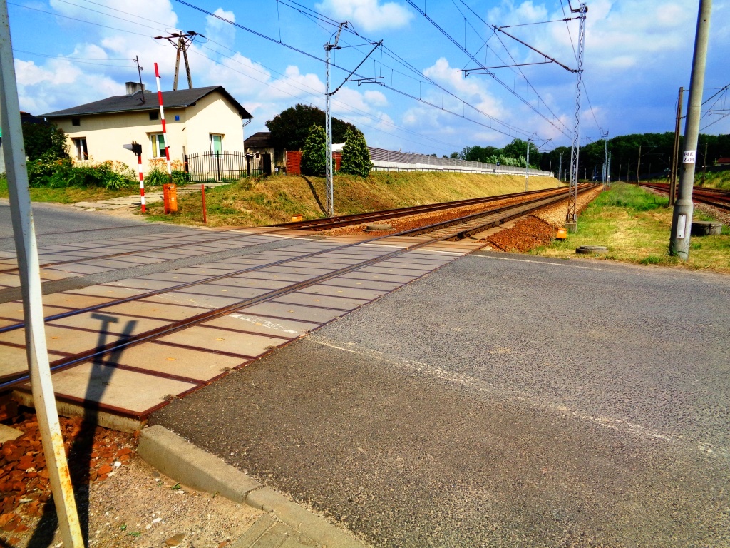 Przejazd Kolejowo-drogowy (strzeżony, Kat. A) - Janówka