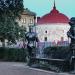 Скамейка с рыцарями (ru) in Vyborg city