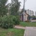 Деревянный домик в городе Москва