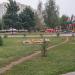Цветник в городе Москва