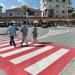 Roundabout in Pogradec city