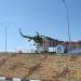 Вертолёт Ми-2 — экспонат на постаменте в городе Каменск-Шахтинский