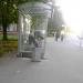 Бывшая автобусная остановка «Станция метро „Каширская”» в городе Москва
