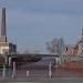 Dampoort bridge in Ghent city