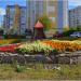 Клумба в городе Казань