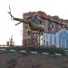 Вертолёт Ми-2 — экспонат на постаменте в городе Каменск-Шахтинский
