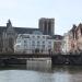 Gras brug (nl) in Ghent city