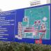 Информационный стенд с планом больницы в городе Москва