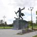 Памятник участникам ледового перехода в городе Комсомольск-на-Амуре