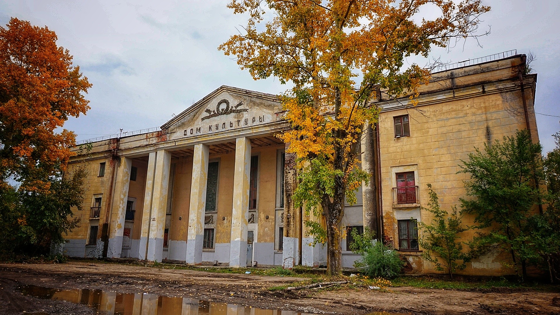 Снесённый (заброшенный) дом культуры РЭБ Флота - Хабаровск