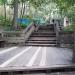 Деревянная лестница в городе Москва
