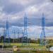 Опора ЛЭП в городе Москва