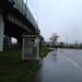 Автобусная остановка в городе Долгопрудный