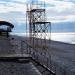Спасательная вышка в городе Гагра