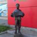 Скульптура «Мужичок с гармошкой» в городе Таганрог