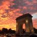 Triumphal Arch in Bucharest city