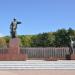 Slava Square in Yuzhno-Sakhalinsk city