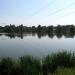 Pond in Petropavlivska Borschahivka city