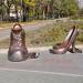 Скульптурная композиция «Мы выбираем жизнь!» в городе Хабаровск