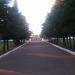 Аллея в городе Севастополь