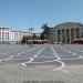 Freedom square in Rustavi city