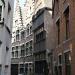 Diephuis met houten gevel (nl) in Antwerp city