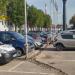Парковка торгового комплекса в городе Москва