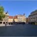 Lesser Town Square in Prague city