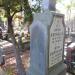 The grave of Antoni Bernhard in Warsaw city