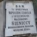 The grave of Antonina Sienicka in Warsaw city