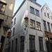 Traditioneel diephuis met Onze-Lieve-Vrouwebeeld (nl) in Antwerp city