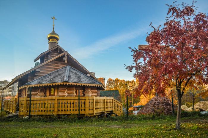 Деревянная Церковь Богоматери Коломна