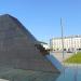 Monument to the victims of Smolensk in Warsaw city