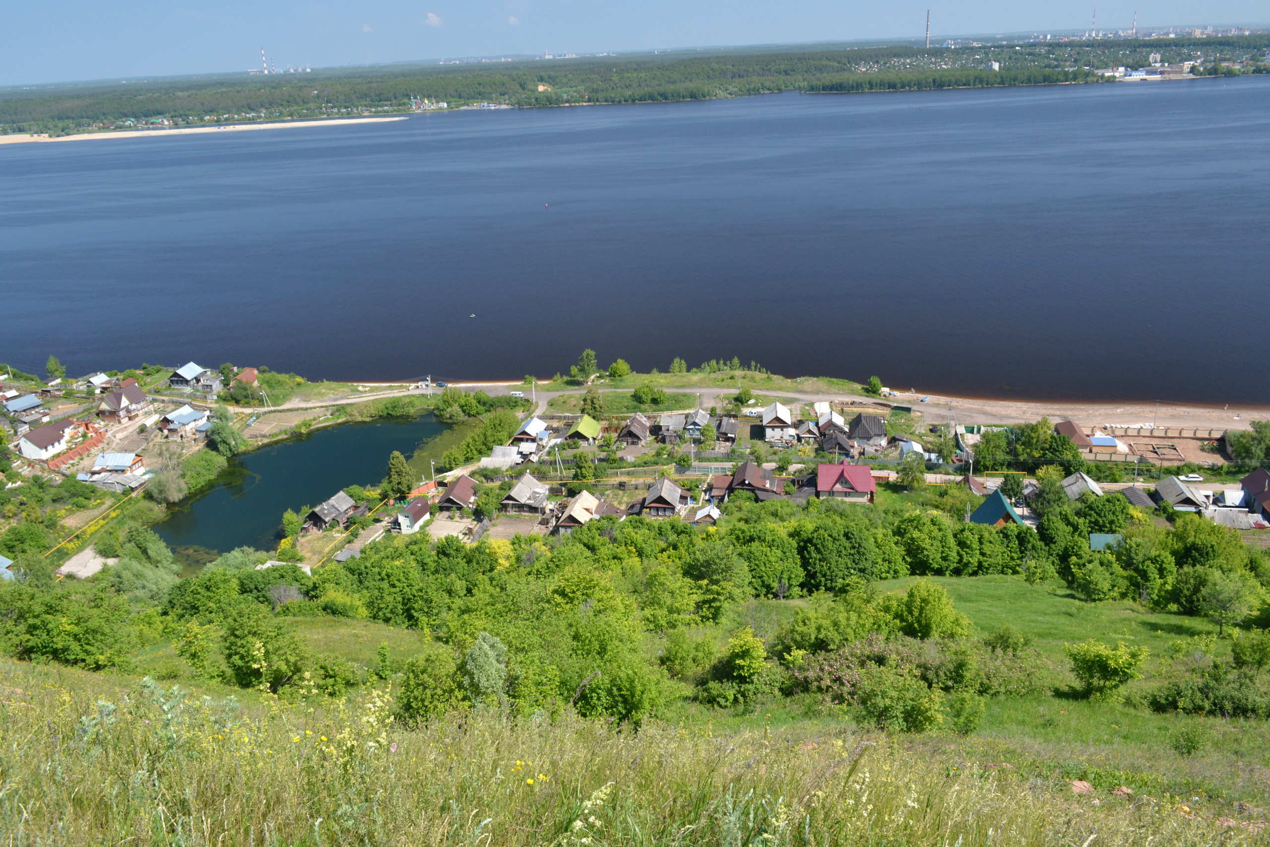 Волга верхний Услон река