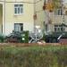 Площадка с техникой в городе Нахабино