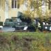 Площадка с техникой в городе Нахабино
