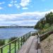 Смотровая площадка с лестницами в городе Москва