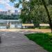 Пирс с лестницей в городе Москва