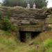 Main entrance to Starokarantin underground quarry in Kerch city