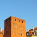 Baszta rycerska (pl) in Warsaw city